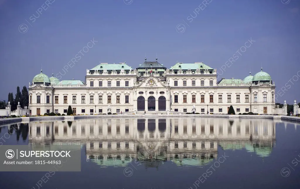 Austria, Vienna, Belvedere Castle, Upper Belvedere