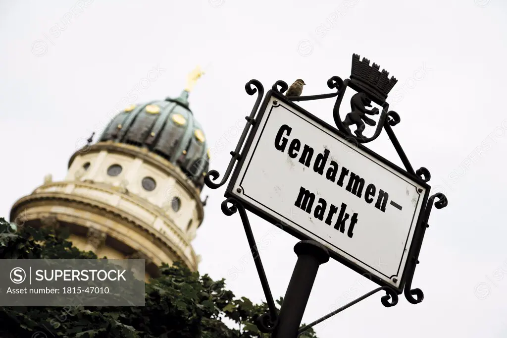 Germany, Berlin, Friedrichstadt, Gendarmenmarkt, Cathedral, close-up