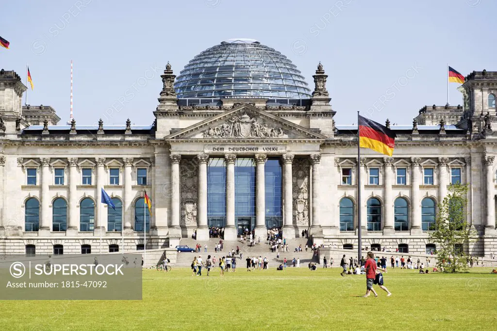 Germany, Berlin, Reichstag building