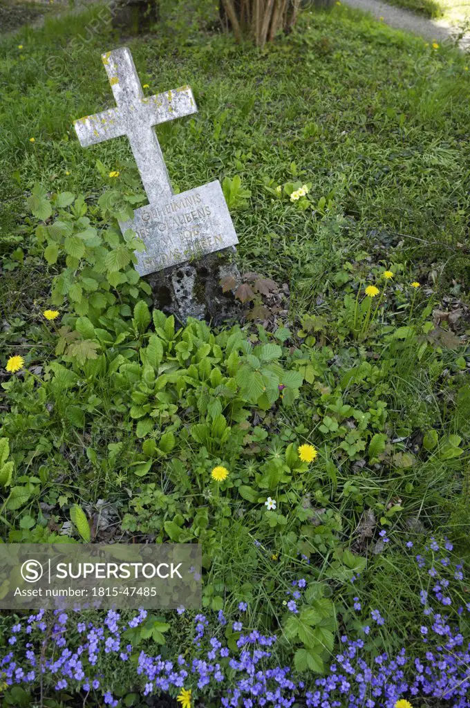 Germany, Munich, Grave