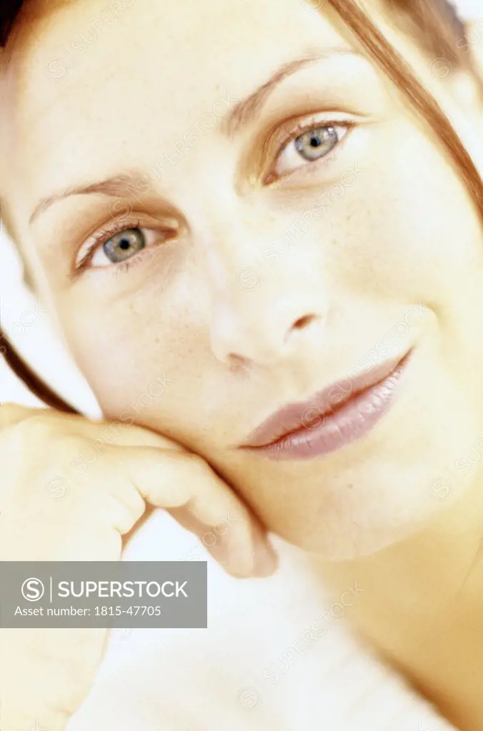 Young woman, portrait, close-up