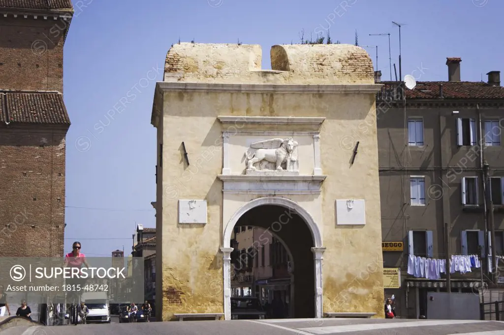 Italy, Chioggia, Porta di Santa Maria Assunta