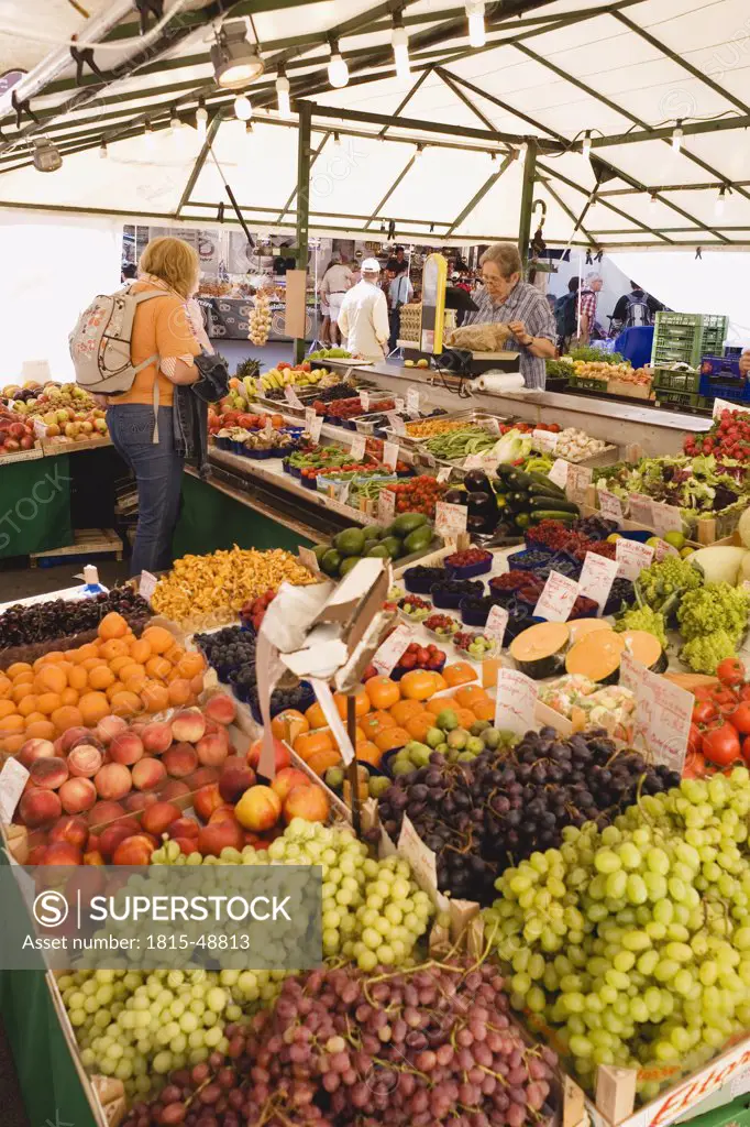 Austria, Salzburg, Farmer's market