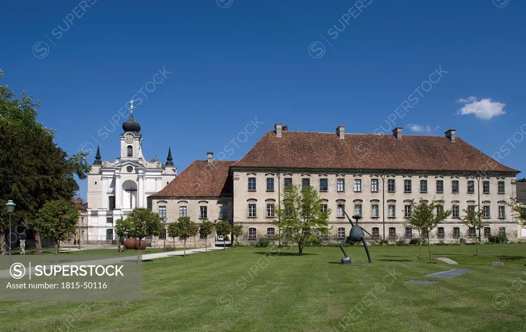 Germany, Upper Bavaria, Burghausen, Monastery