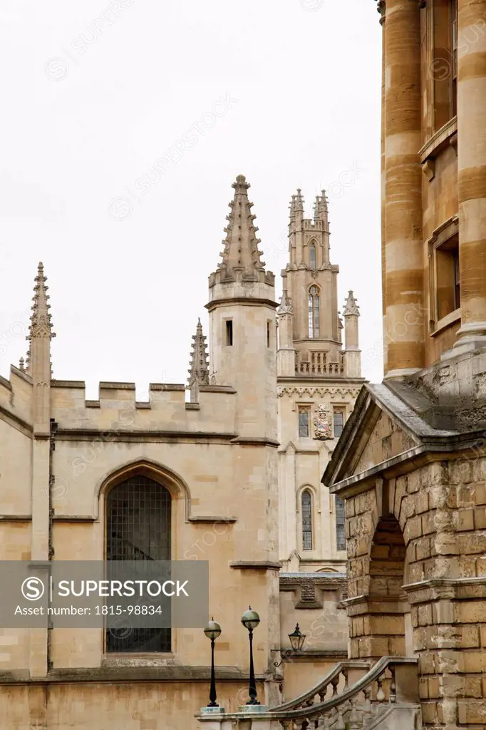 UK, England, Oxford, View of Bodleian Library