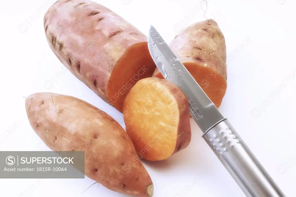 Sweet potatoes, close-up