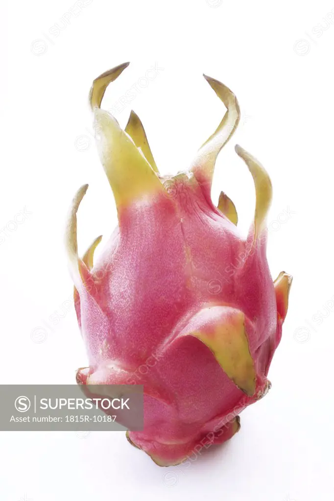 dragon fruit, cut-out, white background