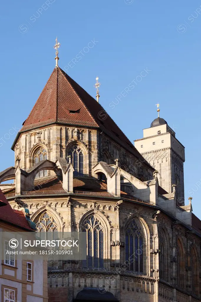 Germany, Bavaria, Bamberg, View of church of our lady