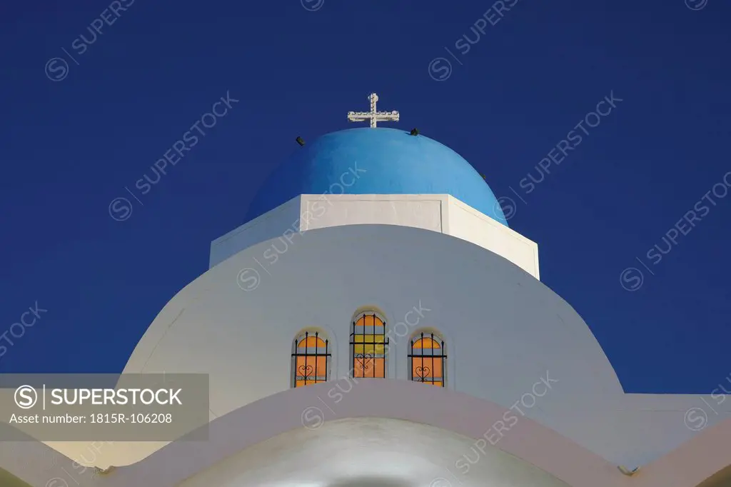 Greece, View of Firostefani church