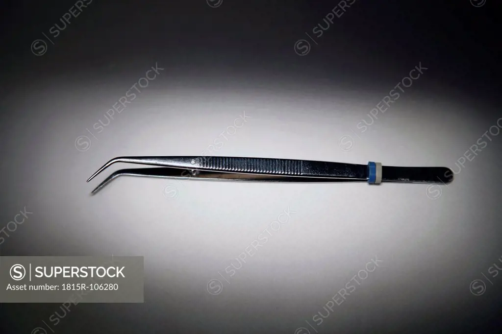 Forcep on white background