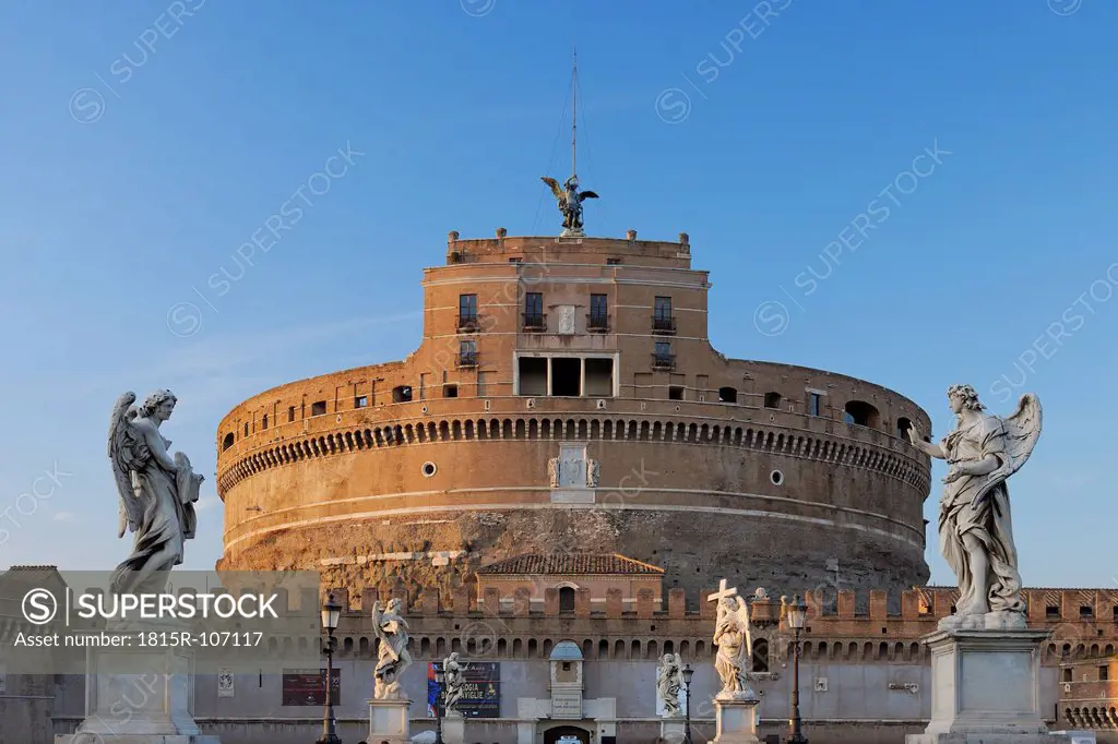 Rome, View of Castel Sant´Angelo
