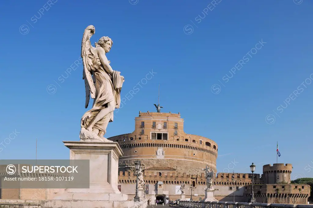 Rome, View of Castel Sant´Angelo