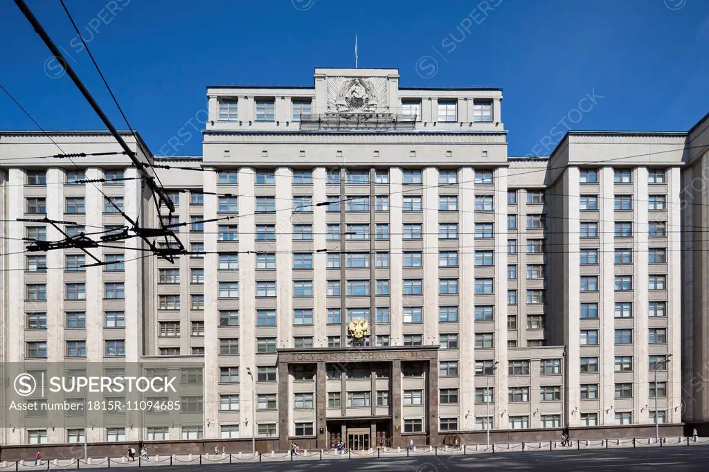 Russia, Central Russia, Moscow, State Duma, lower house of the Federal Assembly of Russia