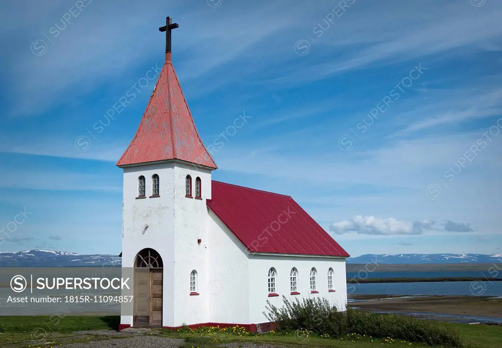 Iceland, North of Iceland, Church