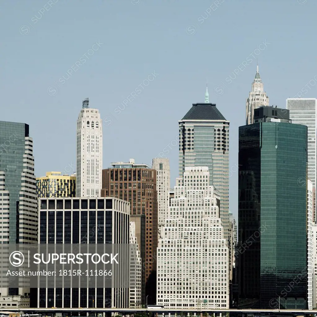 USA, New York, View of high rise building