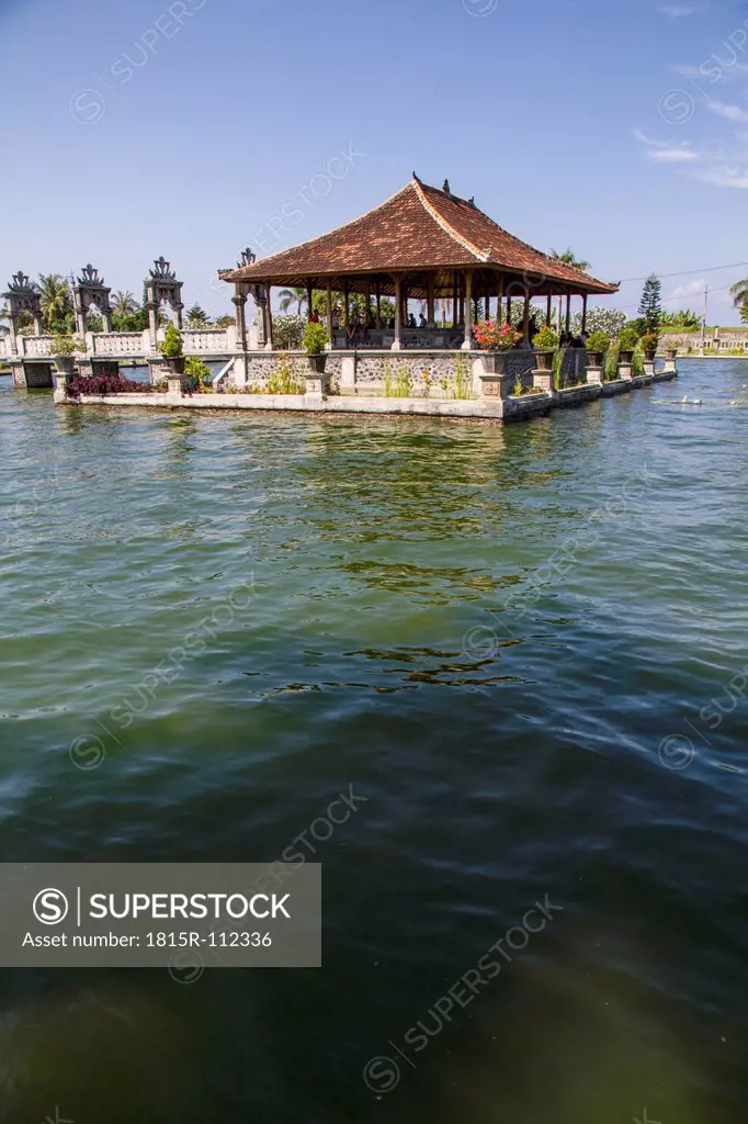 Indonesia, Bali, View of Royal Palace Ujung Water Palace
