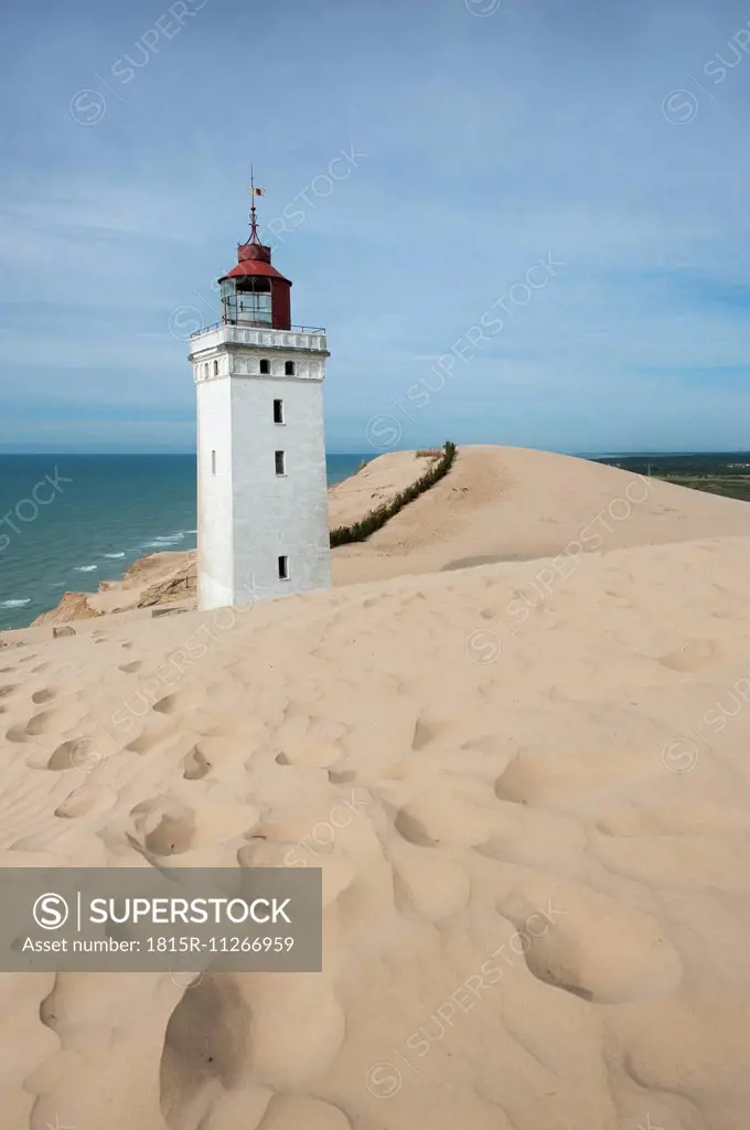 Denmark, Jutland, Rubjerg Knude Lighthouse