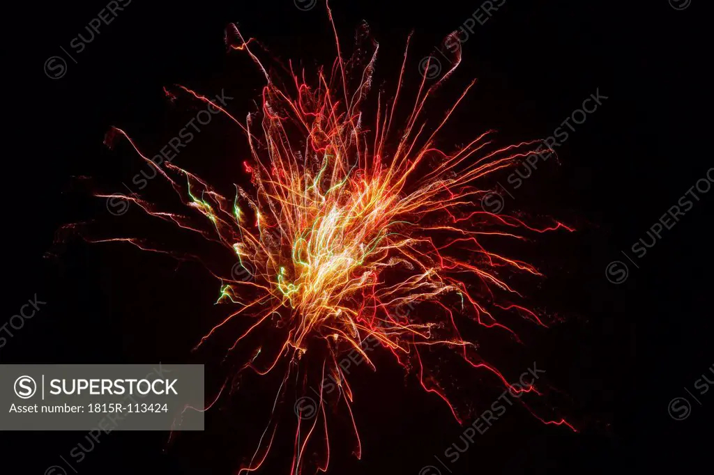 Germany, Fireworks on new years eve