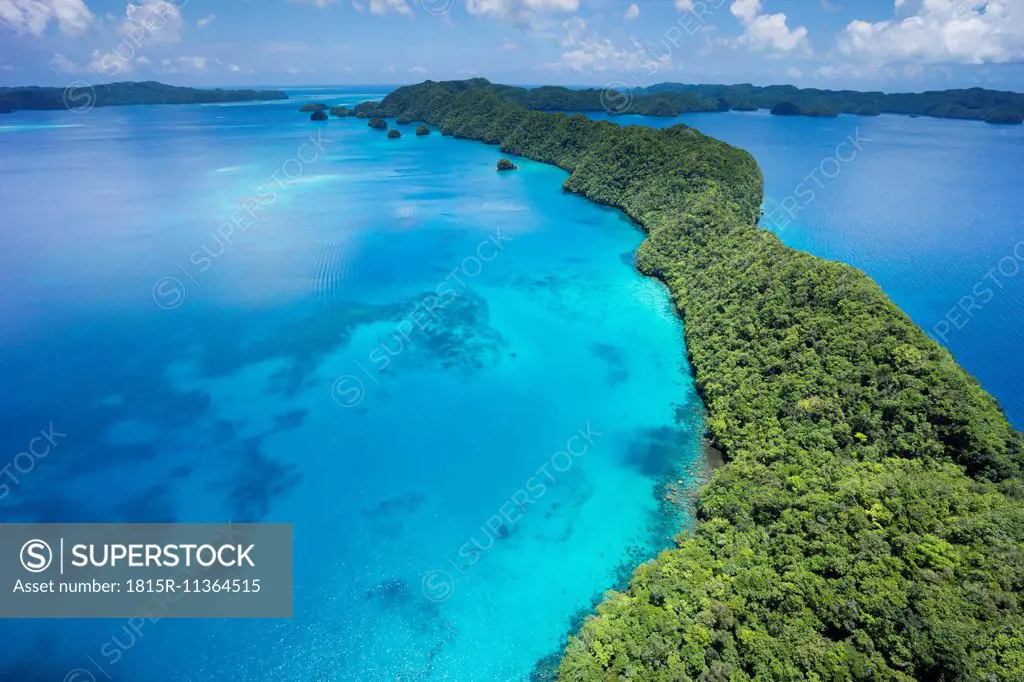 Micronesia, Palau, tropical island