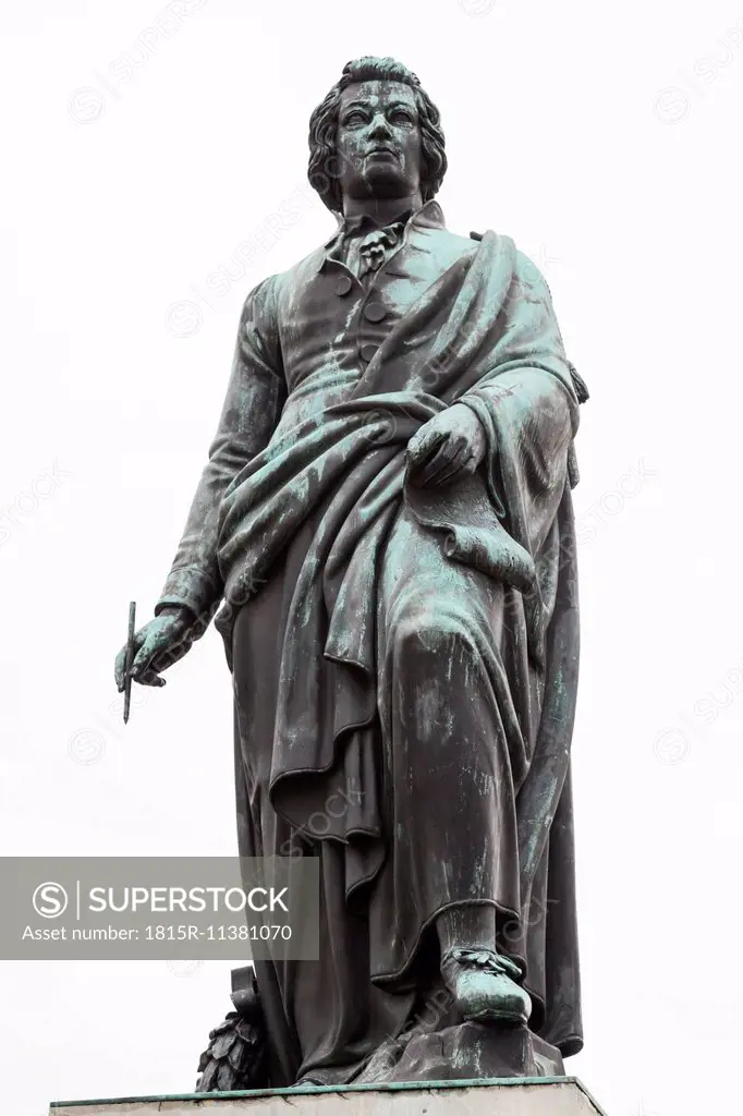 Austria, Salzburg, Statue of Mozart, Mozart monument