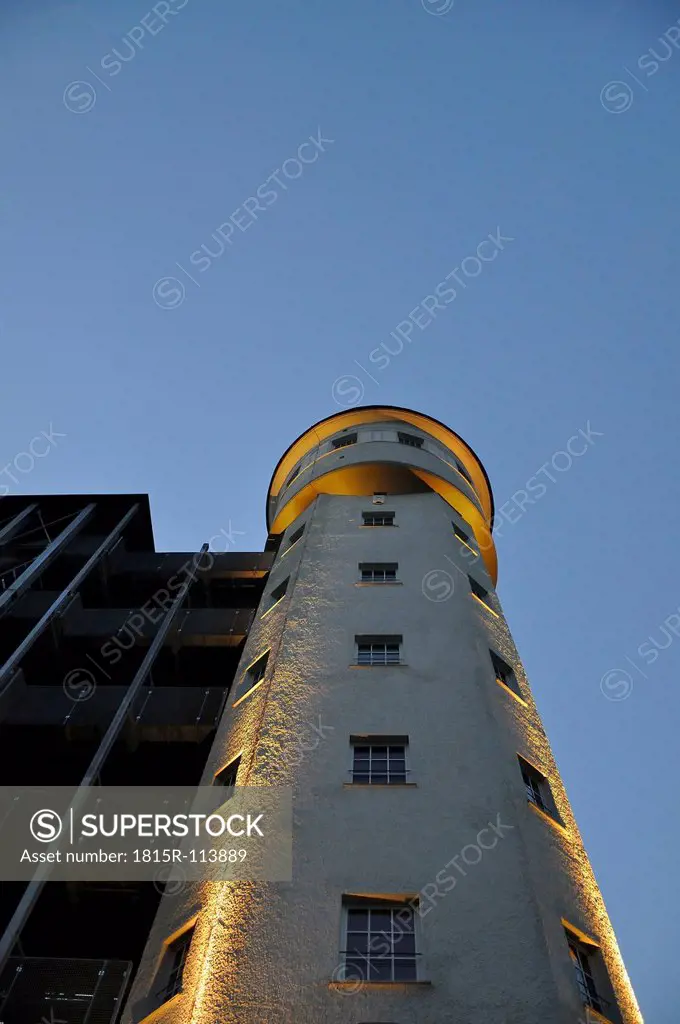 Germany, Baden Wuerttemberg, View of water tower