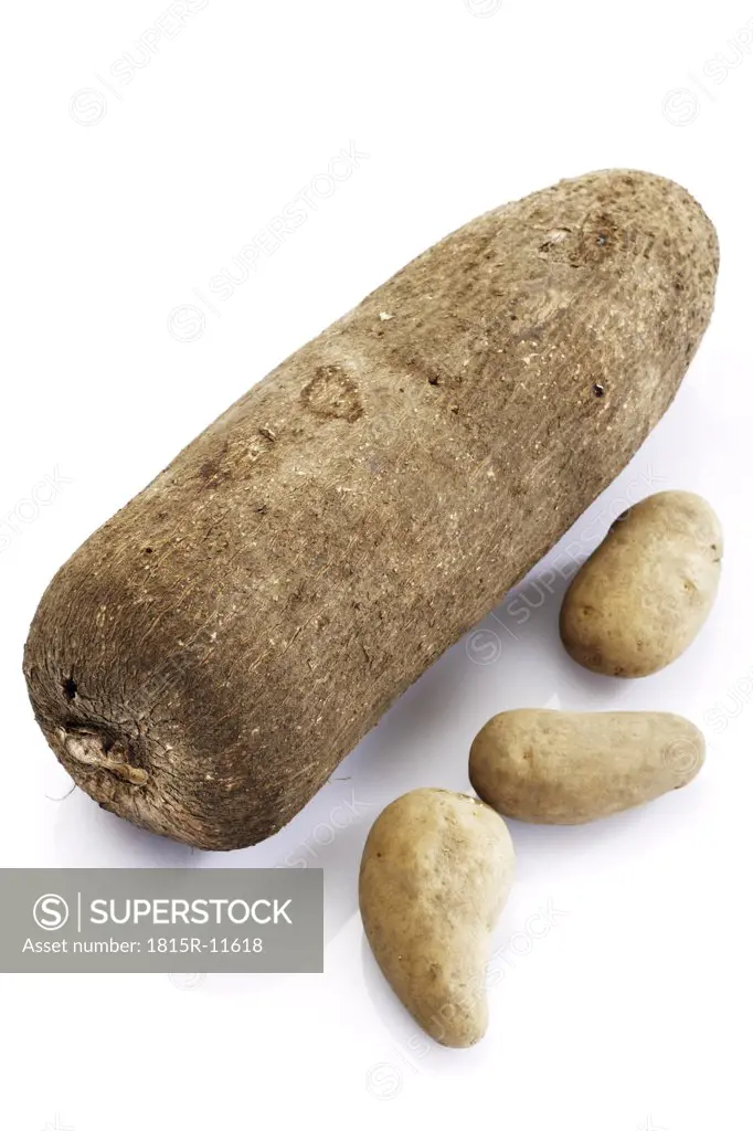 Yam and potatoes