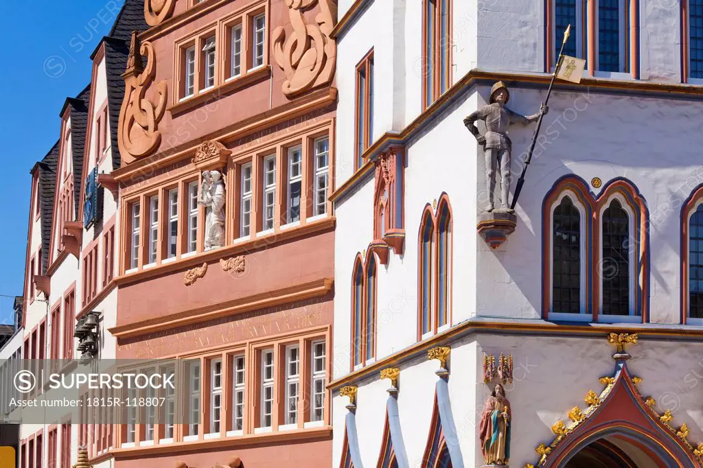 Germany, Rhineland Palatinate, Trier, View of Steipe building