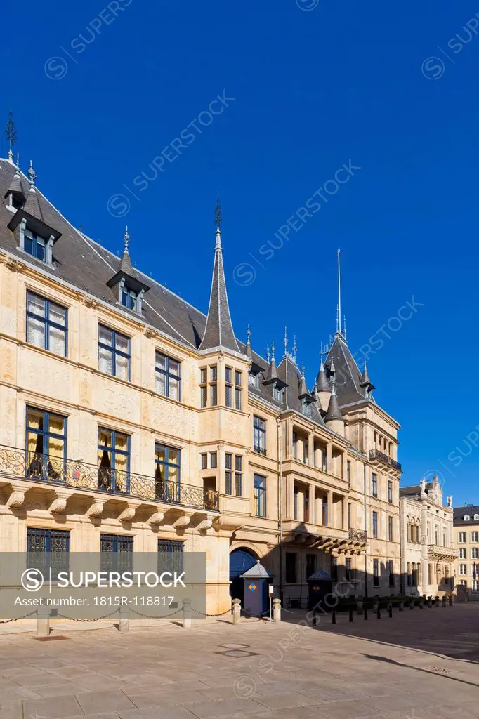 Luxembourg, View of Grand Ducal Palace
