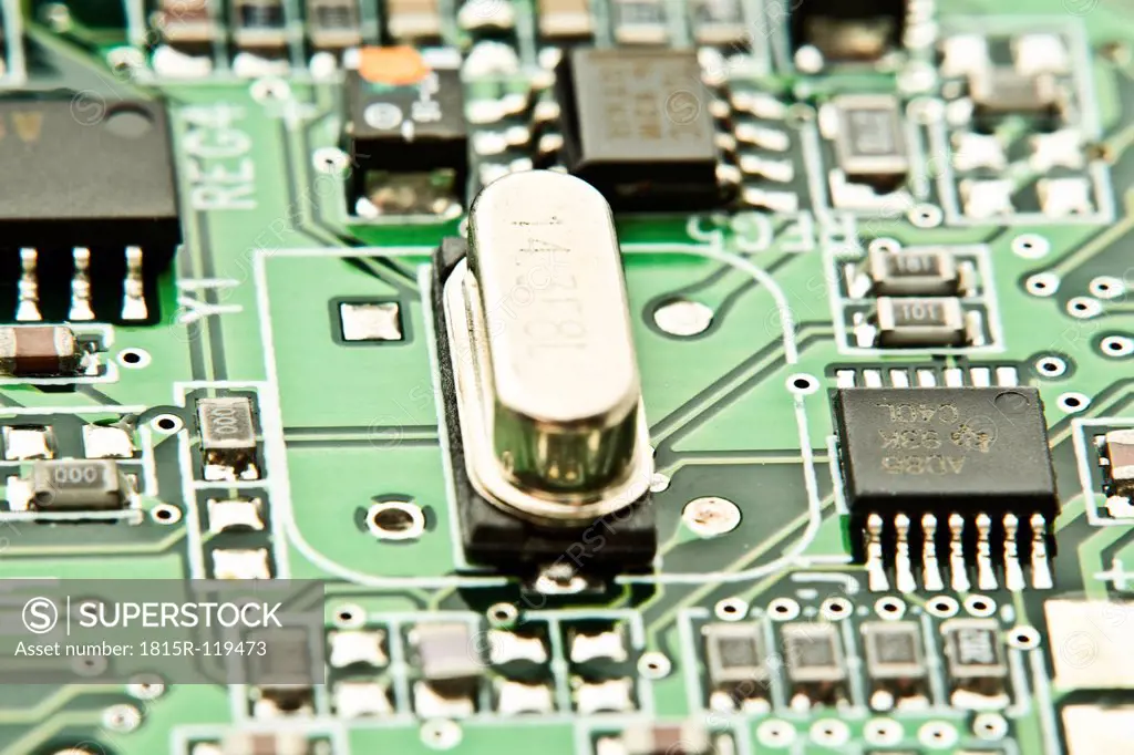 Close up of computer graphic board