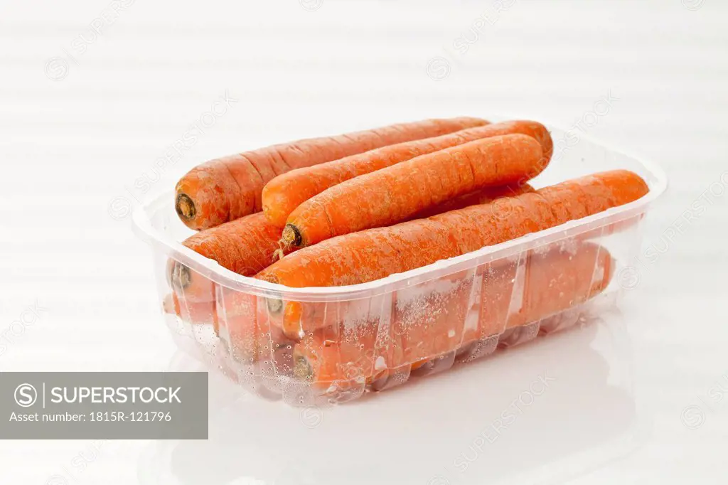 Fresh carrots, close up
