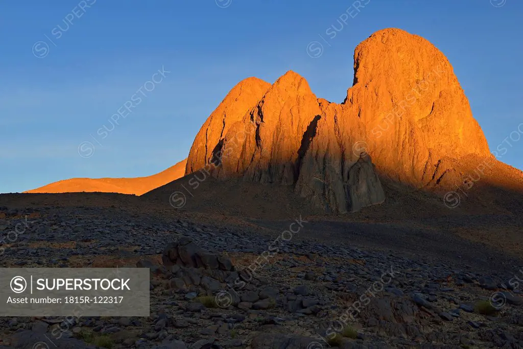 Algeria, View of Diatreme at Mount Tahat