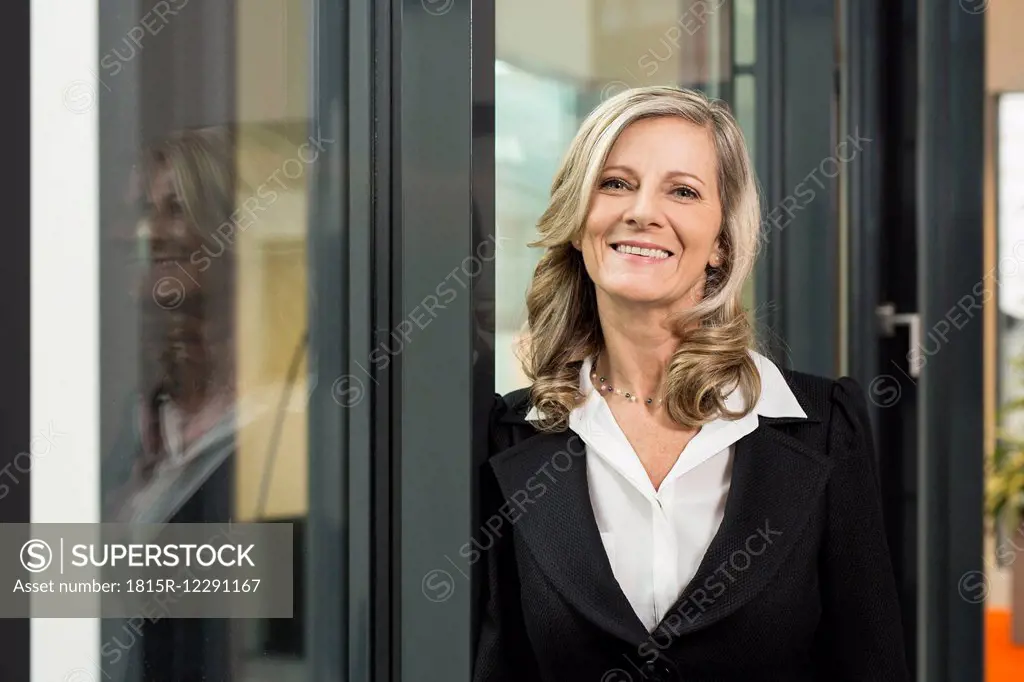 Portrait of confident businesswoman