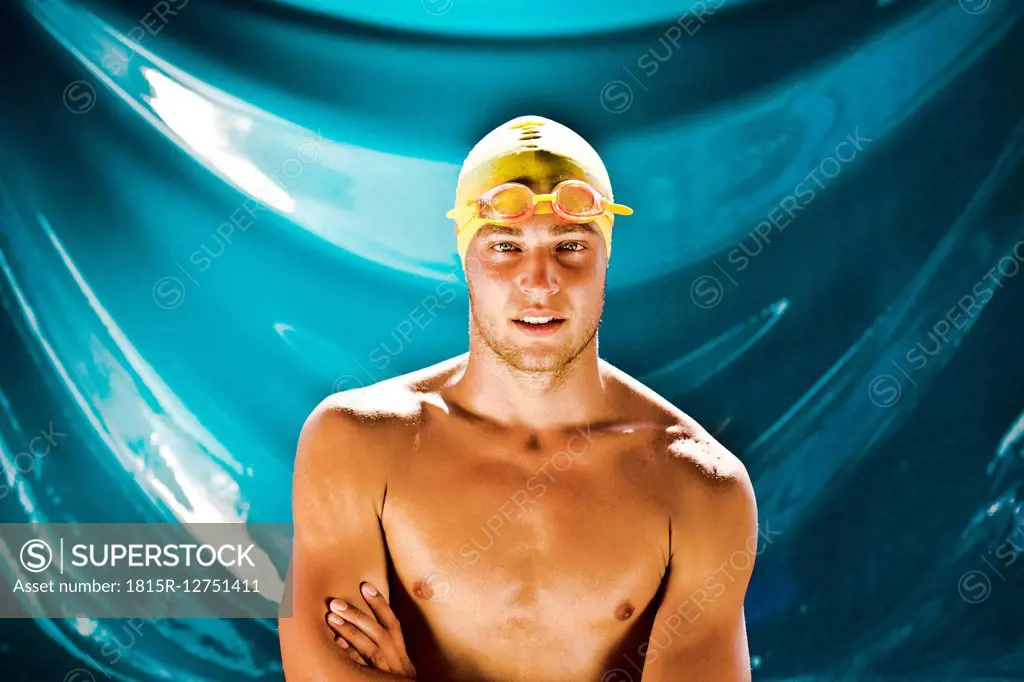 Portrait of swimmer