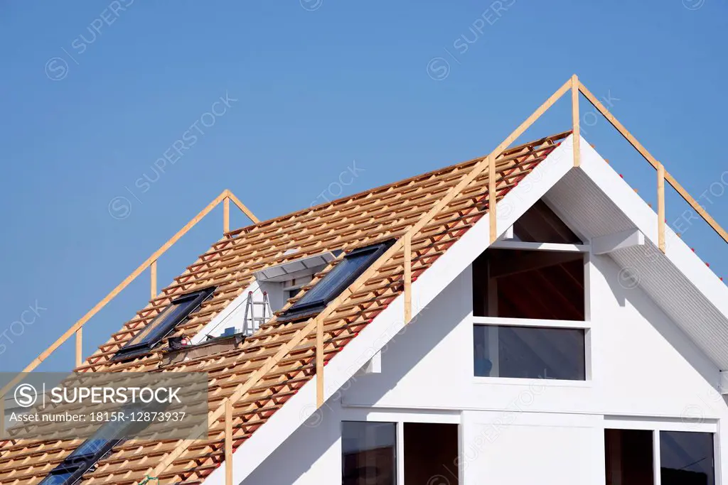 Germany, construction, roof truss