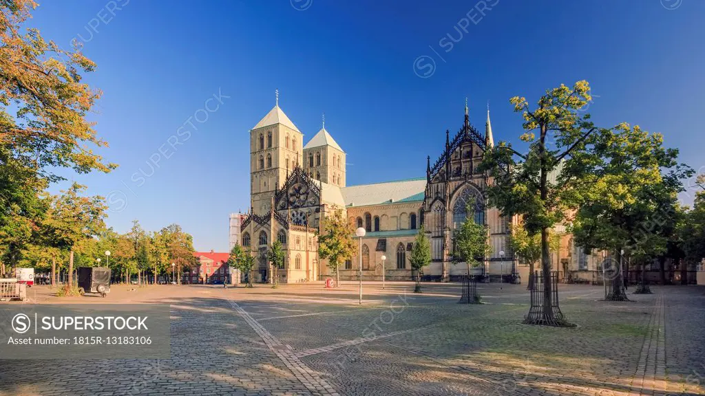 Germany, North Rhine-Westphalia, Muenster, Muenster Cathedral