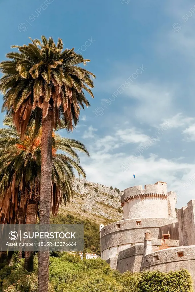 Croatia, Dubrovnik, view to Minceta Tower