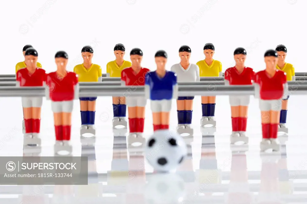Figurines of table football