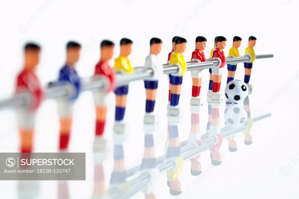 Figurines of table football