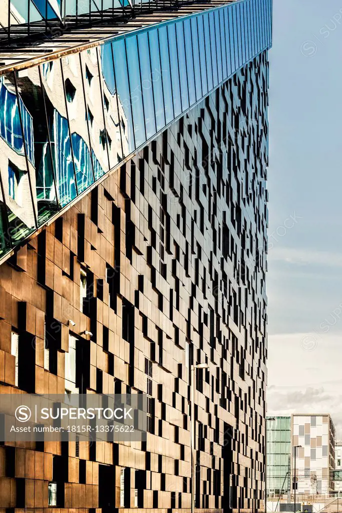 Norway, Oslo, Bjorvika, modern architecture, facade