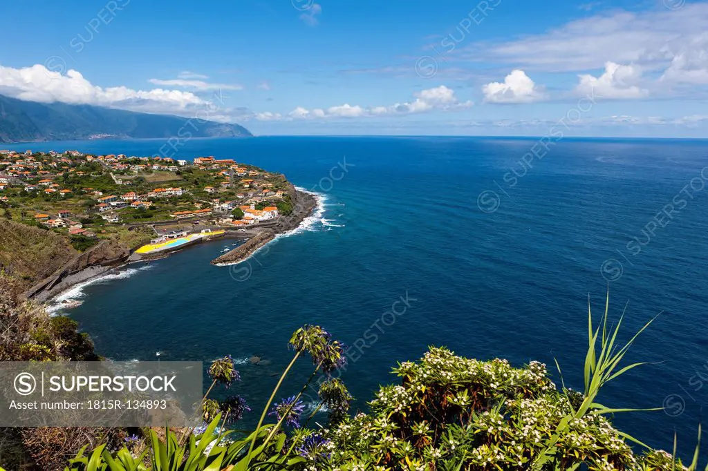 Portugal, Cliffs of Madeira in Ponta Delgada