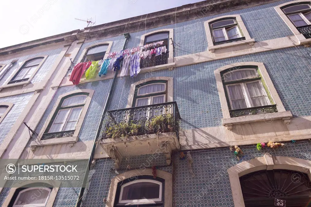Portugal, Lisbon, house front
