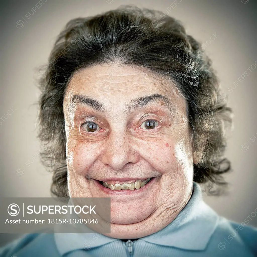 Portrait of an elderly lady