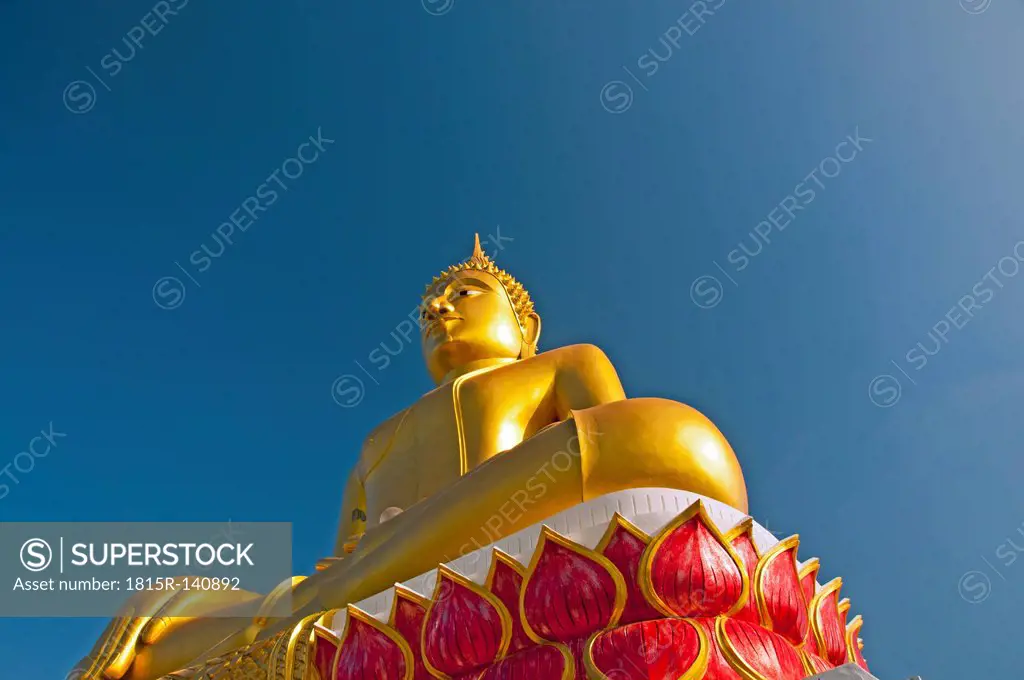 Thailand, Nong Khai, Statue of Gautama Buddha