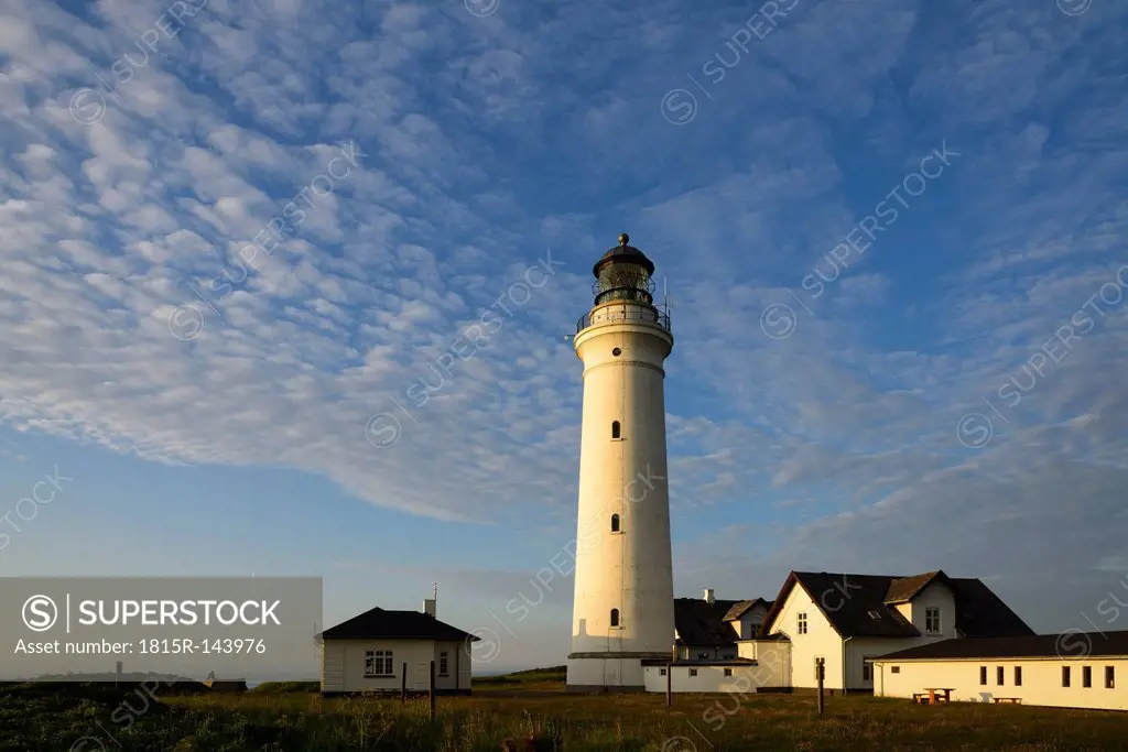 Denmark, View of lighthouse