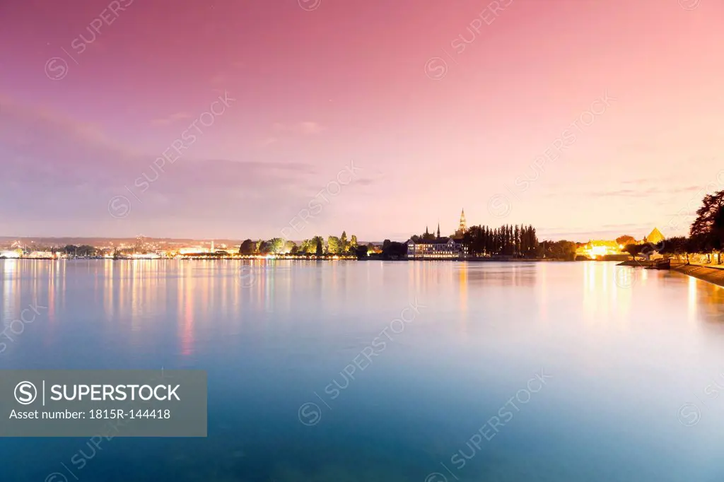 Germany, Baden Wuerttemberg, Constance, View of Constance lake