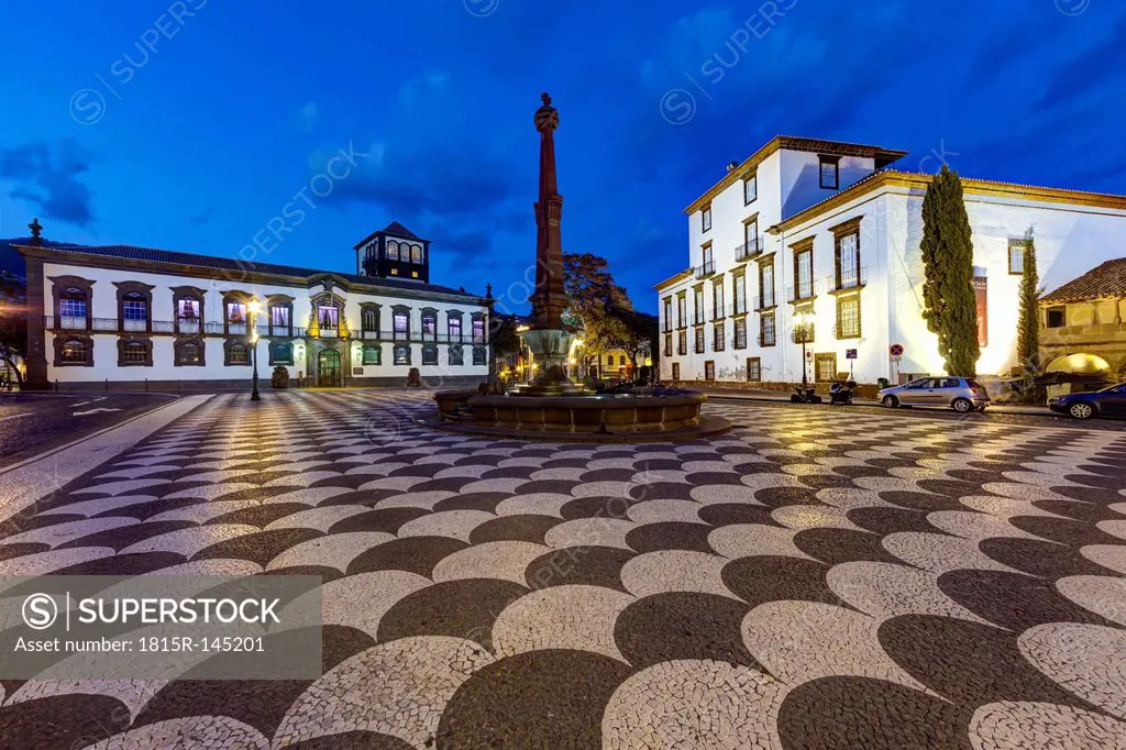 Portugal, Funchal, View of city hall