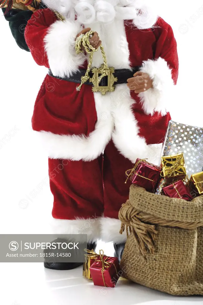 Santa Claus Figurine with presents
