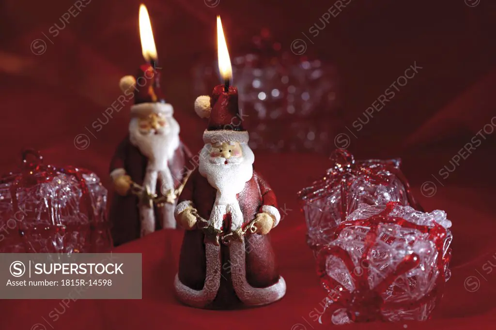 Santa Claus candles
