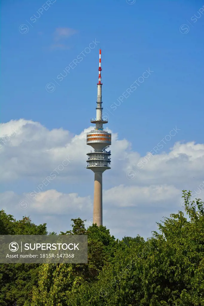 Germany, Bavaria, Munich, olympia tower