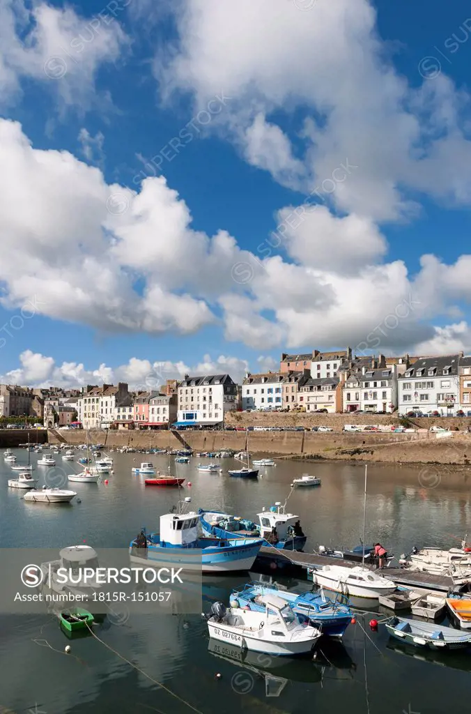 France, Bretagne, Harbor of Douarnenez